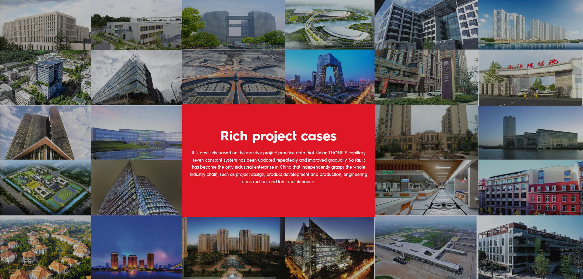 Rich project cases